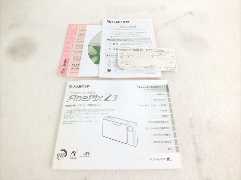 ♪ FUJI フジ FinePixZ3 デジタルカメラ 中古 現状品 240411Y7233A_画像10