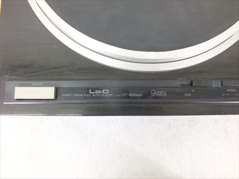 ! Lo-D low ti-HT-500MK II turntable used 240411H2169