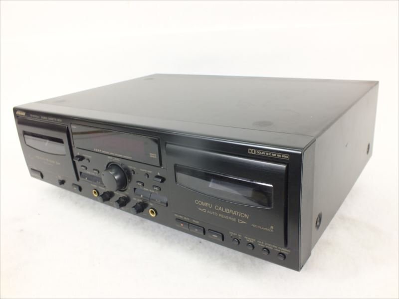 ♪Victor ビクター TD-W313Mk2 カセットデッキ 中古 現状品 240411Y7362_画像2