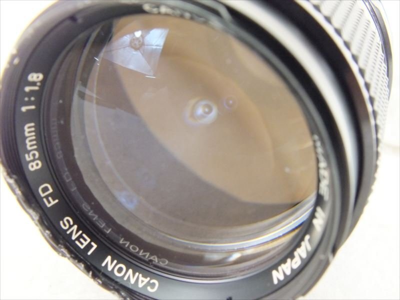 ♪ Canon キャノン レンズ FD 85mm 1:1.8 中古 現状品 240411E3806B_画像6