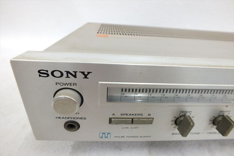◆ SONY ソニー TA-F55 アンプ 中古 現状品 240409G3273の画像3