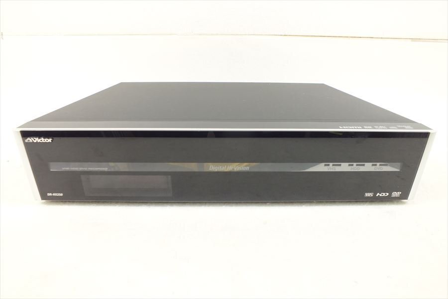 □ Victor ビクター DR-HX250 DVDビデオレコーダー 中古 現状品 240406G6039の画像1