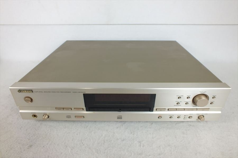 Yahoo!オークション - YAMAHA ヤマハ CDR-HD1500 HDD/CD Yahoo!オークション - YAMAHA ヤマハ CDR-HD1500 HDD/CD