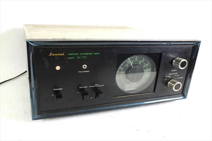 ◇ SANSUI サンスイ TU-777 チューナー 中古 現状品 240308T3108の画像3