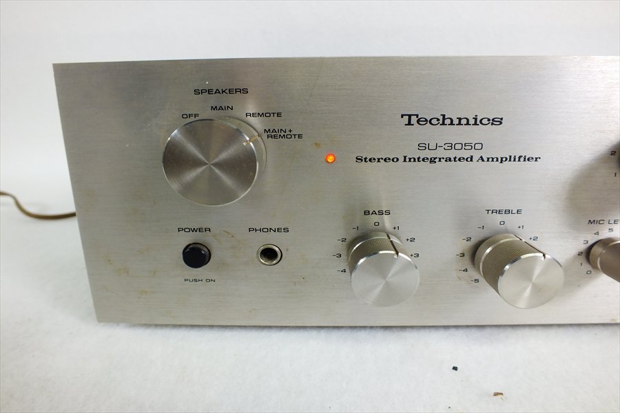 ◇ Technics テクニクス SU-3050 アンプ 中古 現状品 240308T3101_画像3