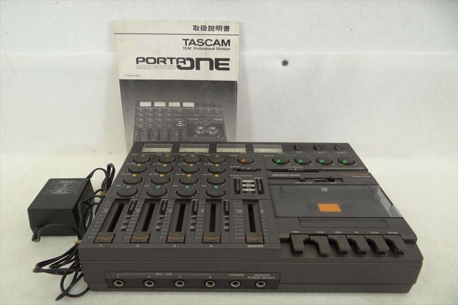 ▼ TASCAM タスカム PORTA ONE マルチトラックレコーダー 現状品 中古 240305K2383の画像1