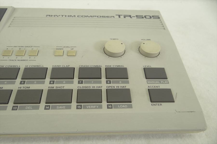 ▼ Roland ローランド TR-50S リズムコンプレッサー 現状品 中古 240305K2384_画像4