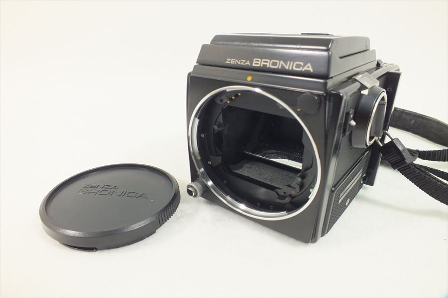 □ ZENZA BRONICA ゼンザブロニカ SQ ボディ 中判カメラ 中古 現状品 240406G6286A