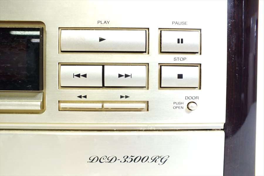 ◇ DENON デノン DCD-3500RG CDプレーヤー 音出し確認済 中古 現状品 240308T3181_画像6