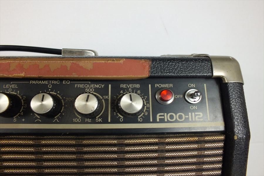 ★ YAMAHA ヤマハ F100-112 ギターアンプ 中古 現状品 240401N3046の画像5