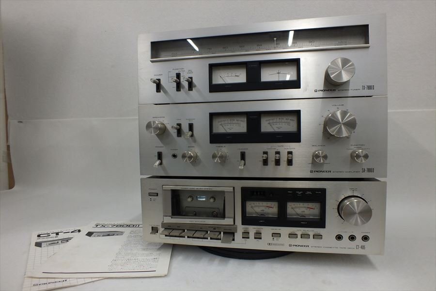 ◆ PIONEER パイオニア TX-7800II SA-7800II CT-405 チューナー 中古 現状品 240409M5325の画像1