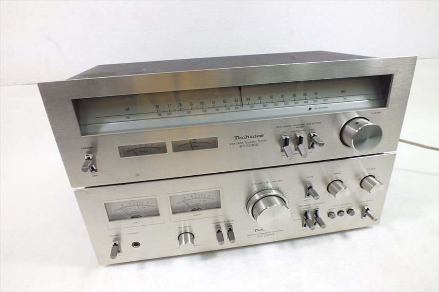 □ Technics テクニクス ST-7300II SU-7300II チューナー、アンプ 中古 現状品 240406H2080の画像3