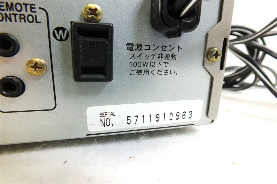 ◇ ONKYO オンキョー T-405W チューナー 中古 現状品 240208R7262_画像6