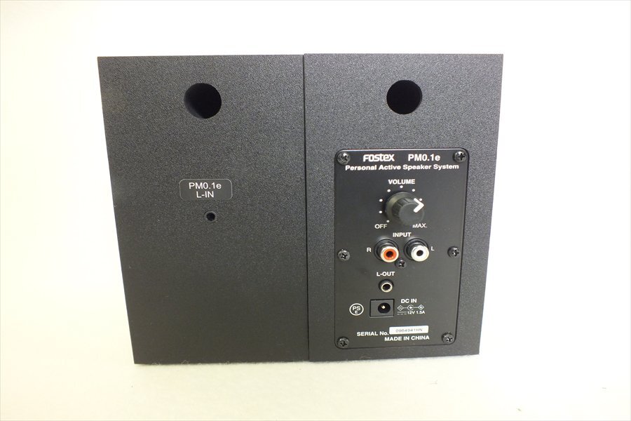 ◇ Fostex フォステクス PM0.1e スピーカー 中古 現状品 240308T3390_画像5