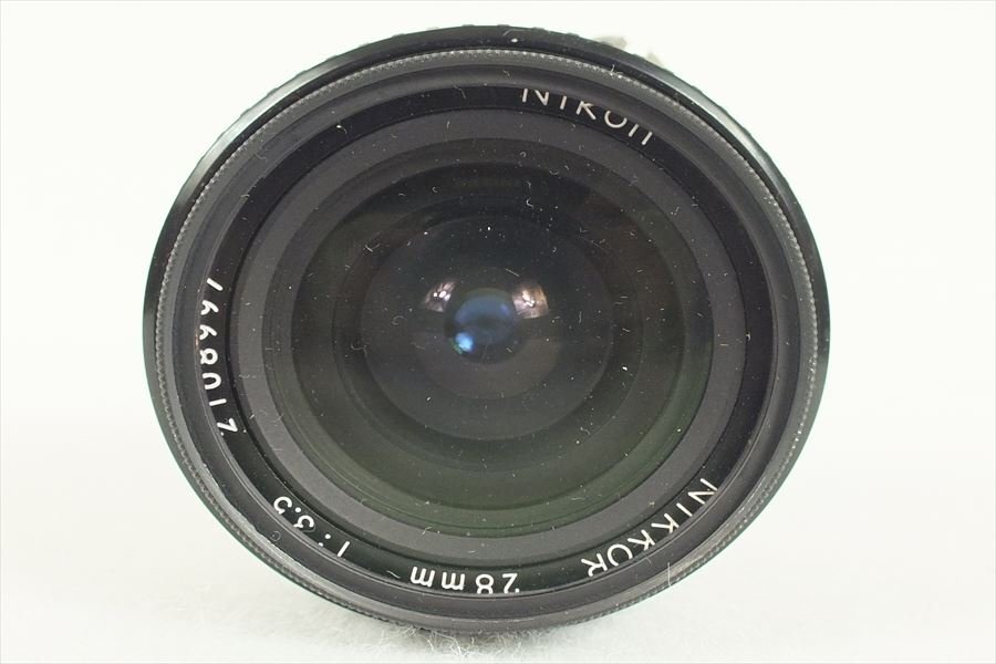 ★ Nikon ニコン レンズ NIKKOR 28mm 1:3.5 中古 現状品 240401Y8008の画像2