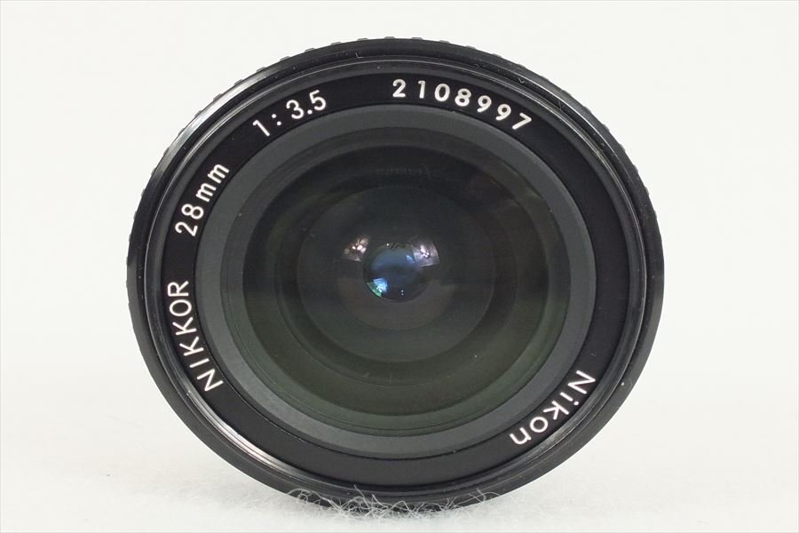 ★ Nikon ニコン レンズ NIKKOR 28mm 1:3.5 中古 現状品 240401Y8008の画像3