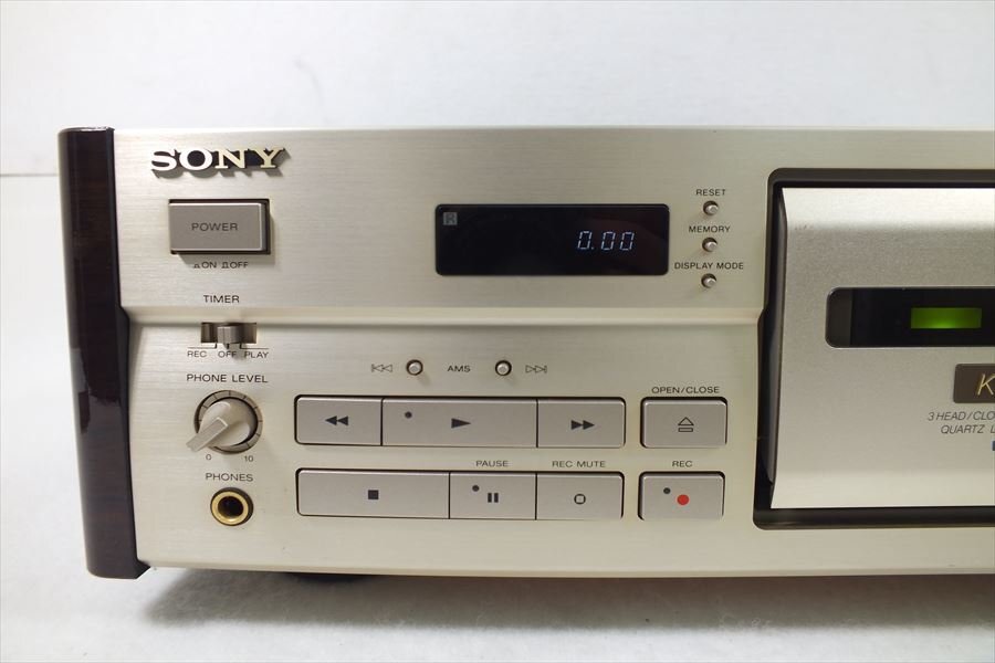 □ SONY ソニー TC-K555ESJ カセットデッキ 中古 現状品 240406G6106の画像4