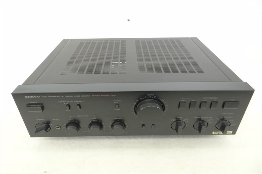 ▼ ONKYO オンキョー A-817RS アンプ 中古 現状品 240405H3032_画像1