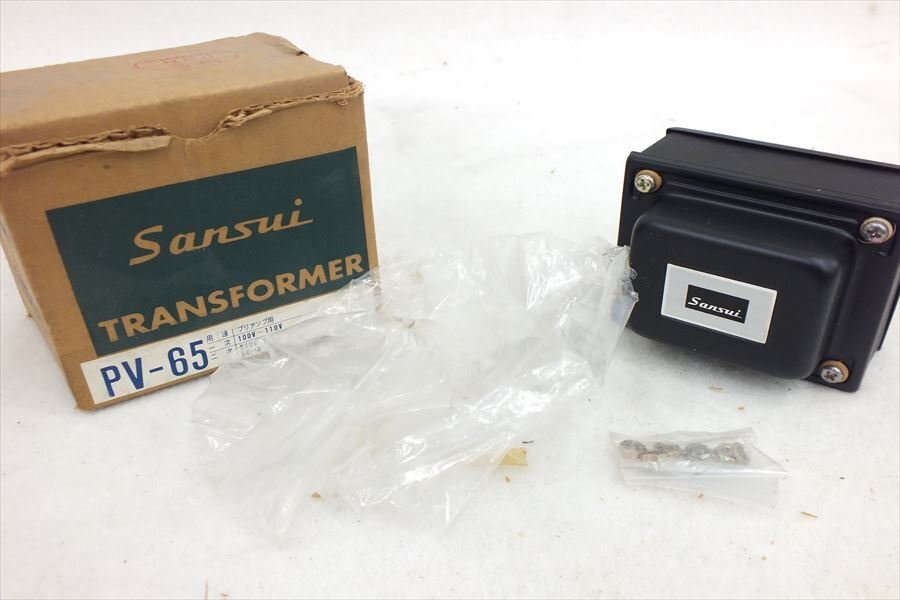 ◆ SANSUI サンスイ PV-65 トランス 中古 現状品 240409M5406の画像1