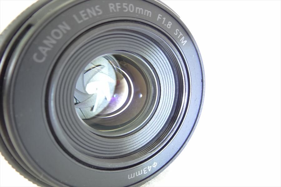 ▼ Canon キャノン レンズ RF 50mm 1.8STM 中古 現状品 240305H3557の画像4