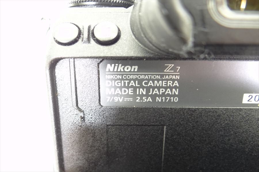 ▼ Nikon ニコン Z7 ミラーレス一眼レフ 中古 現状品 240405H3037の画像8