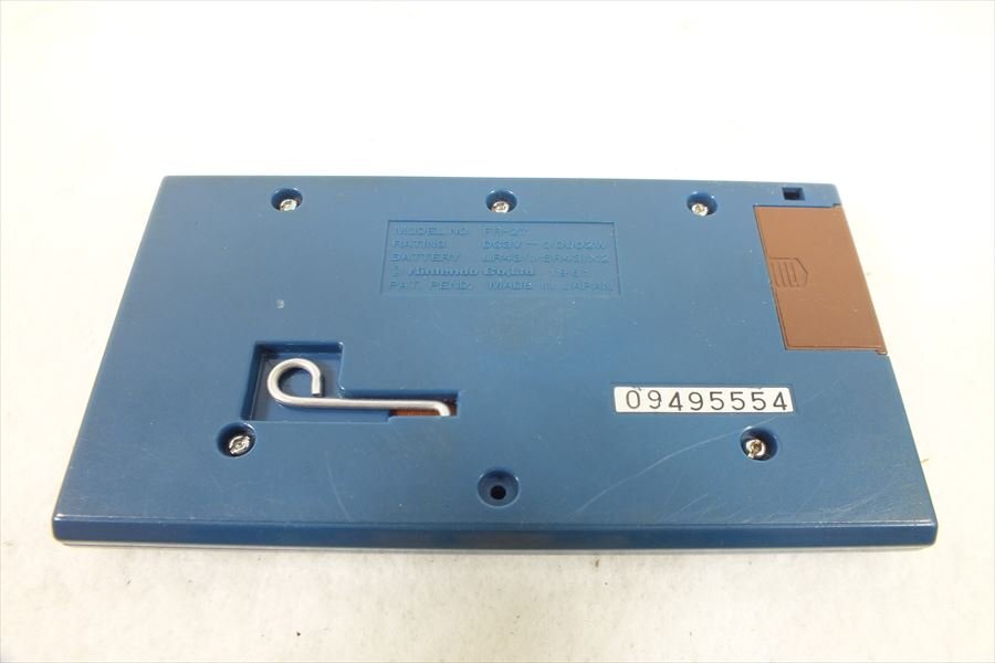 □ Nintendo 任天堂 GAME &WATCH ゲームウォッチ FIRE FR-27 動作確認済 中古 現状品 240406H2305の画像7