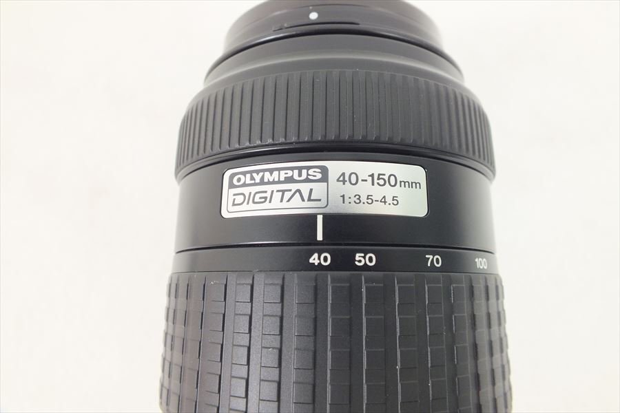 □ OLYMPUS オリンパス レンズ ZUIKO DIGITAL 40-150mm 1:3.5-4.5 AF動作未確認 中古 現状品 240406H2309の画像6