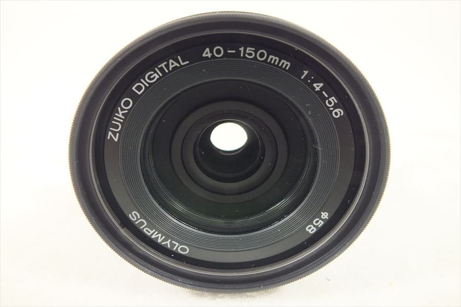 □ OLYMPUS オリンパス レンズ ZUIKO DIGITAL 40-150mm 1:4-5.6 AF動作未確認 中古 現状品 240406H2310の画像4
