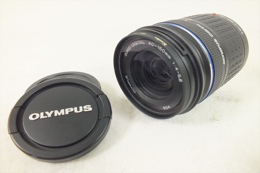 □ OLYMPUS オリンパス レンズ ZUIKO DIGITAL 40-150mm 1:4-5.6 AF動作未確認 中古 現状品 240406H2310の画像1
