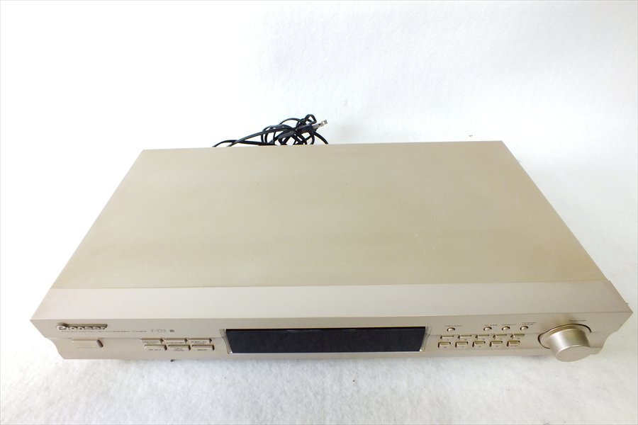 ◇ PIONEER パイオニア F-D3 チューナー 中古 現状品 240408T3010_画像6