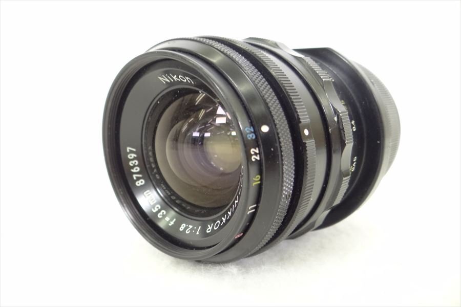 ▼ Nikon ニコン 1:2.8 f=35mm レンズ 現状品 中古 240305H3320_画像1