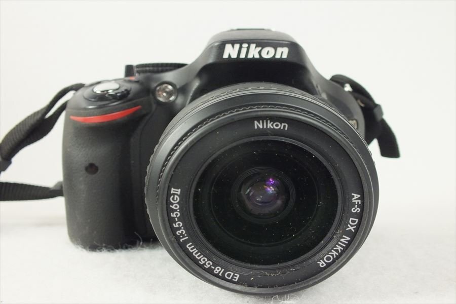 ★ Nikon ニコン D5200 デジタル一眼レフ 18-55mm 70-300mm シャッター切れOK 中古 現状品 240301Y8459Bの画像2