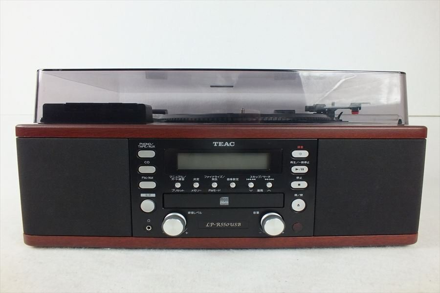 ★ TEAC ティアック LP-R550USB マルチプレイヤー 音出し確認済 中古 現状品 240401C4522の画像2