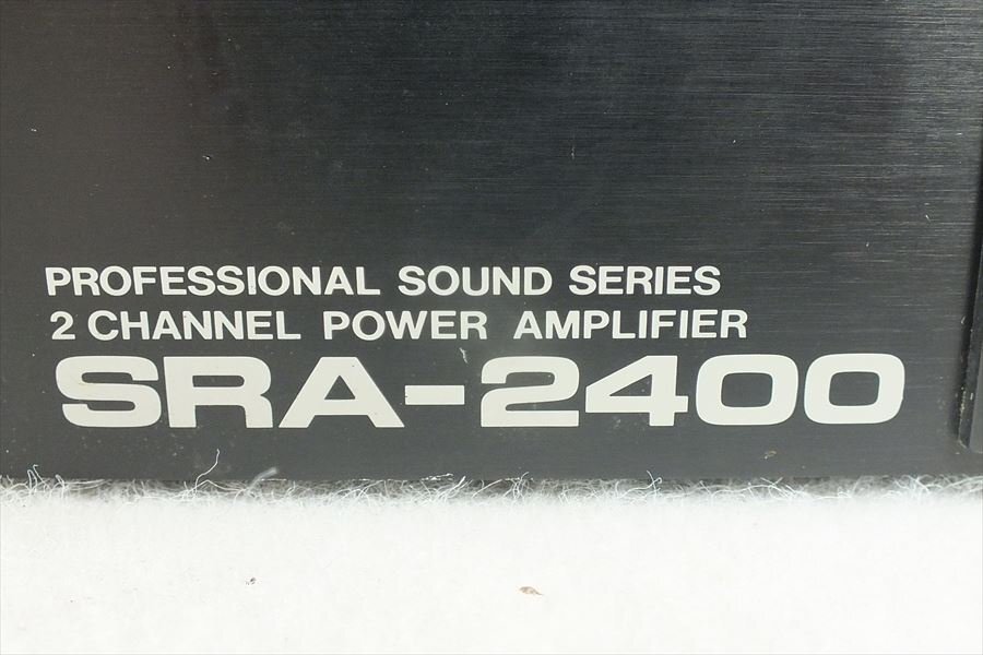 ★ Roland ローランド SRA-2400 アンプ 中古 音出し確認済 240401C4552Bの画像5