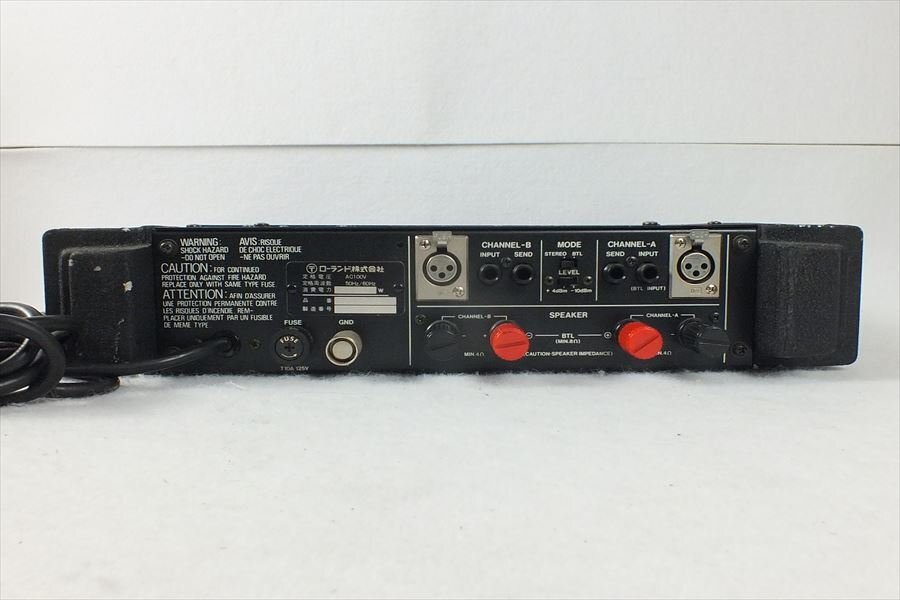 * Roland Roland SRA-2400 amplifier sound out verification settled used 240401C4552D