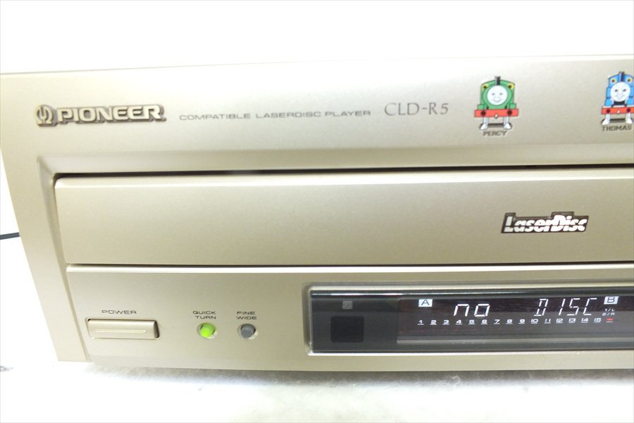 ◇ PIONEER パイオニア CLD-R5 CDプレーヤ 中古 現状品 240408R7353の画像3