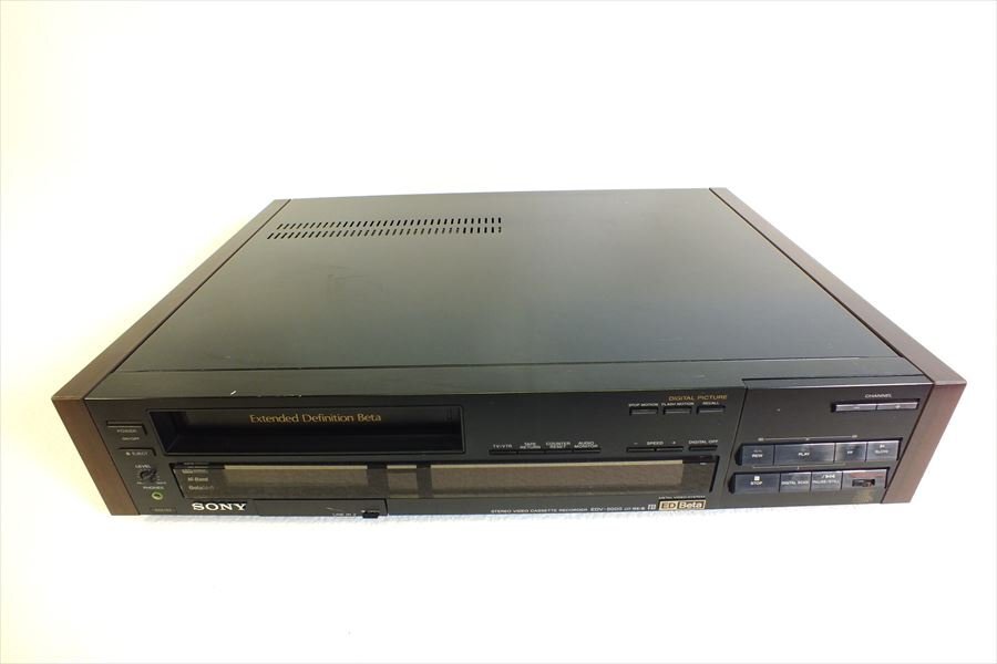 ◇ SONY ソニー EDV-5000 ビデオカセットレコーダー 中古 現状品 240208T3288の画像1