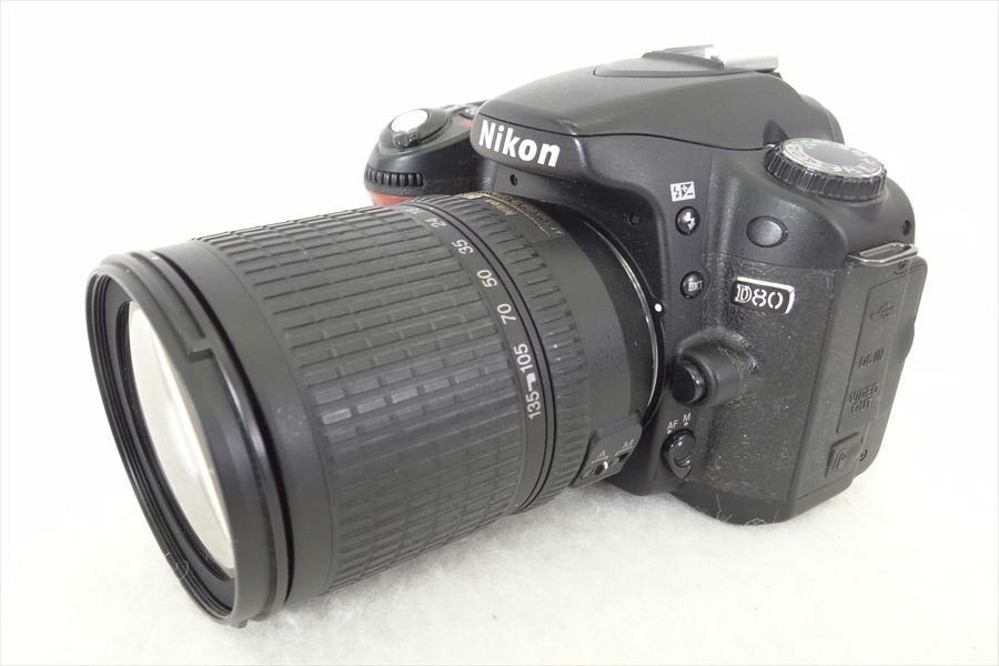 ▼ Nikon ニコン D80 デジタル一眼レフ AF-S NIKKOR 18-135mm 1:3.5-5.6G ED 中古 240405H3051の画像2