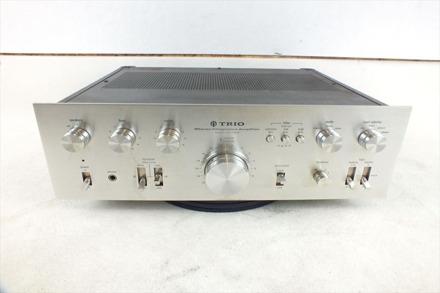 ☆ TRIO トリオ KA-7300 アンプ 中古 現状品 240407M4788の画像2