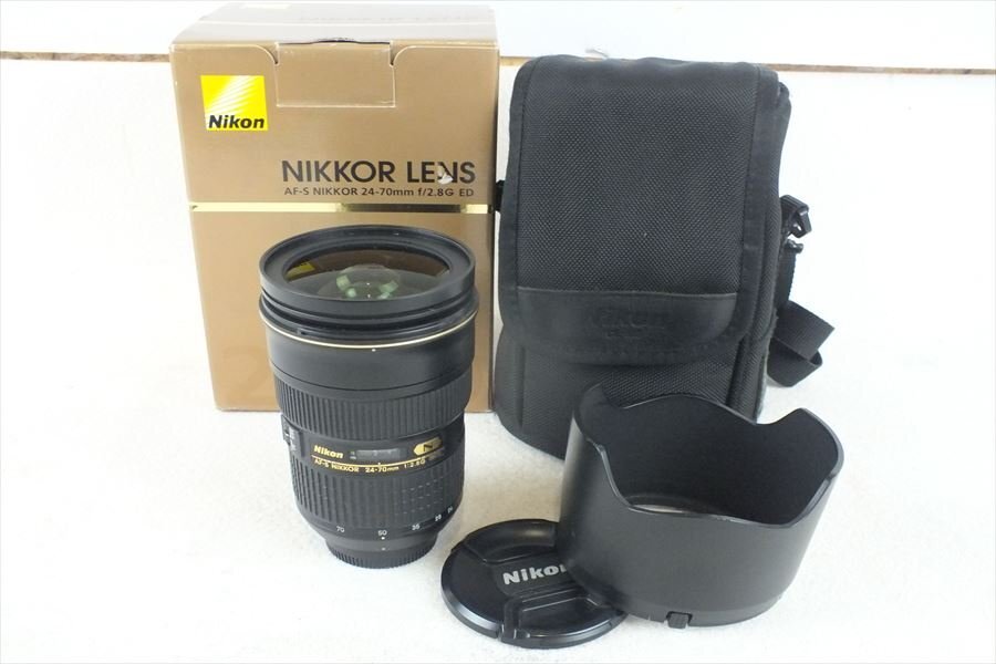 ☆ Nikon ニコン レンズ AF-S NIKKOR 24-70mm 2.8G ED 中古 240407M4598の画像1