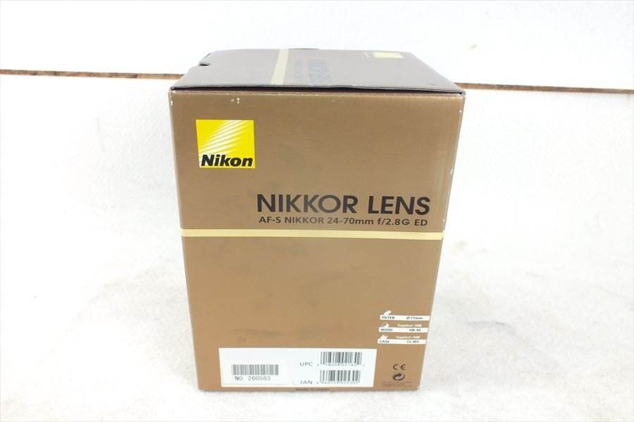 ☆ Nikon ニコン レンズ AF-S NIKKOR 24-70mm 2.8G ED 中古 240407M4598の画像9