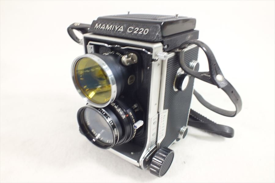 □ Mamiya マミヤ C220PROFESSIONAL 二眼レフカメラ 1:2.8 80mm 中古 240406G6339の画像2