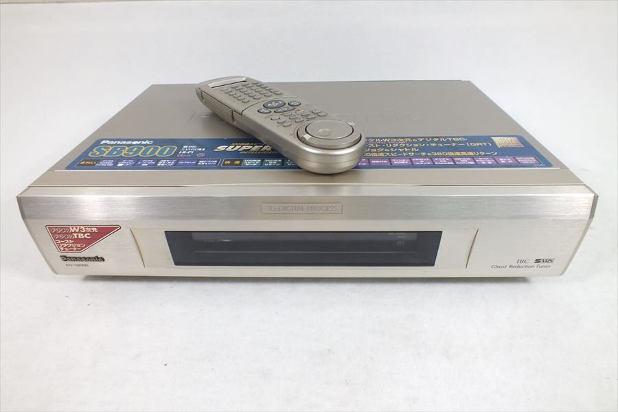 □ Panasonic パナソニック NV-SB900 S-VHSビデオデッキ 中古 240406G6348の画像1