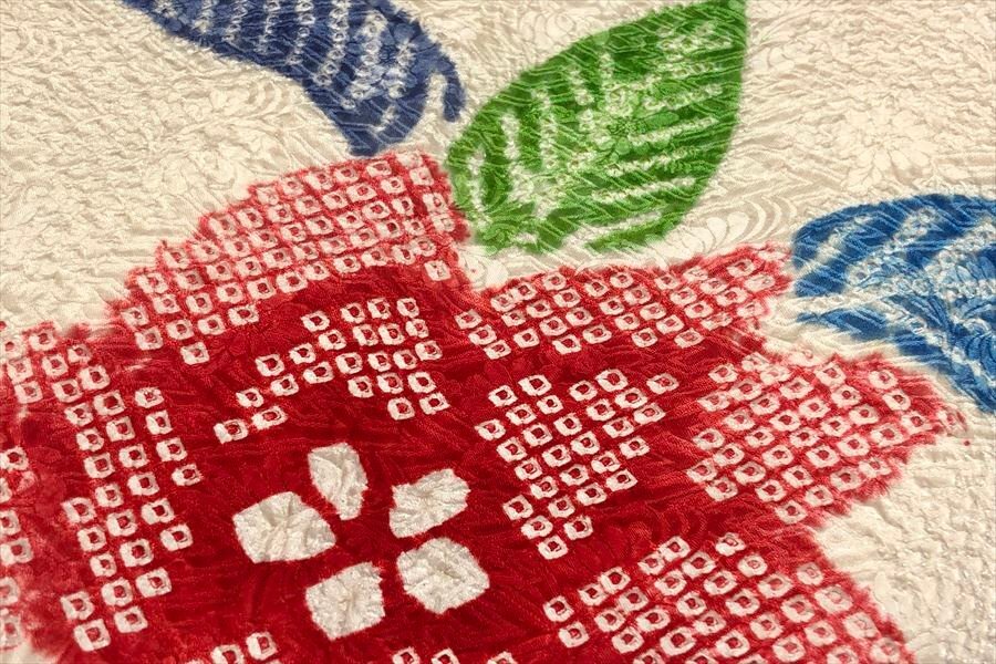 ◎リサイクル着物 着物まとめ まとめて出品 振袖 計10点 京友禅 刺繍 絞り染 フォーマル リメイク 着用可能品多数 中古品 和ものや傳 A0409の画像9