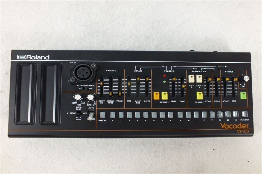 ★ Roland ローランド VP-03 ボコーダー 音出し確認済 中古 240401Y8086の画像2