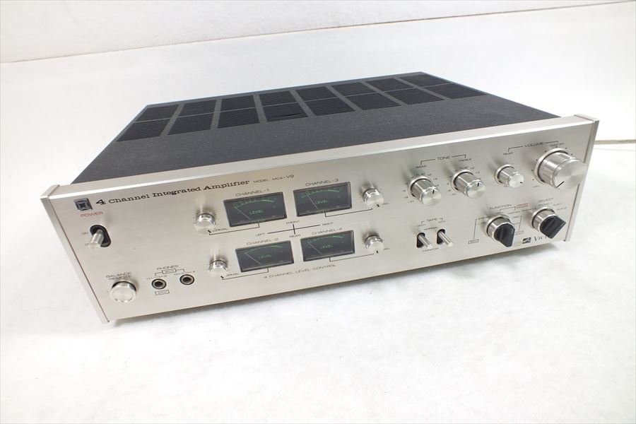 □ Victor ビクター MCA-V9 アンプ 中古 現状品 240406H2370_画像3