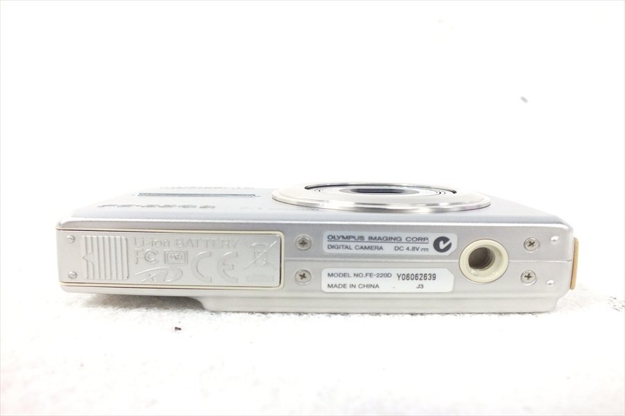 ◇ OLYMPUS オリンパス FE-220D デジタルカメラ 中古 現状品 240408T3213_画像6