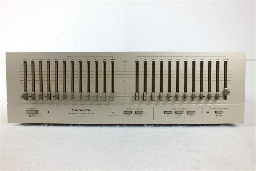 ★ PIONEER パイオニア SG-9 イコライザー 中古 現状品 240401Y8310の画像2