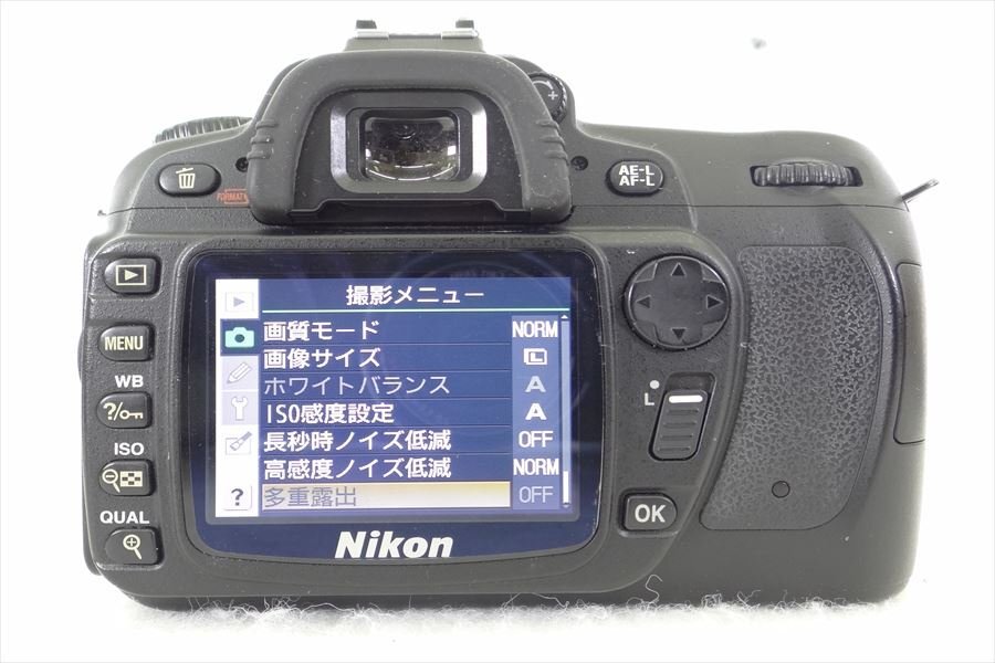 ▼ Nikon ニコン D80 デジタル一眼レフ AF-S NIKKOR 18-135mm 1:3.5-5.6G ED 中古 現状品 240405H3051の画像7