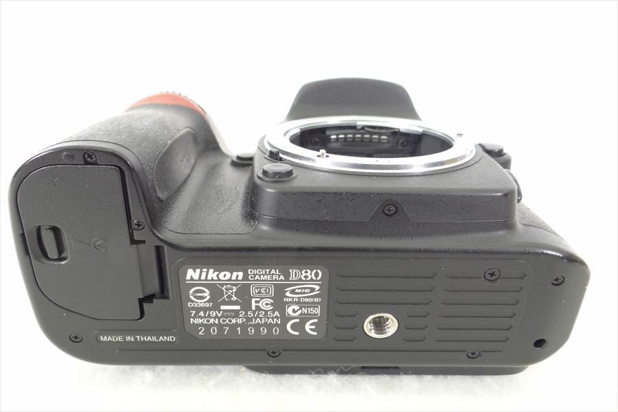 ▼ Nikon ニコン D80 デジタル一眼レフ AF-S NIKKOR 18-135mm 1:3.5-5.6G ED 中古 現状品 240405H3051の画像9